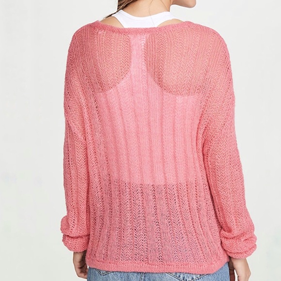 Free People Bubble Gum Angel Soft Sweater - Picture 2 of 15